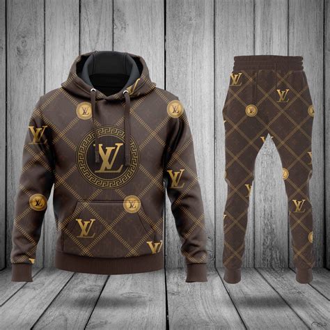 louis vuitton hoodie and sweatpants